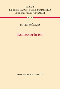 Cover Kolosserbrief