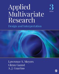 Cover Applied Multivariate Research : Design and Interpretation