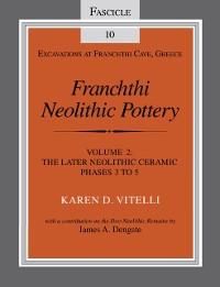 Cover Franchthi Neolithic Pottery, Volume 2