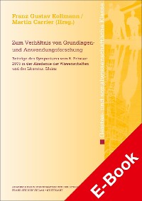 Cover Zum Verhältnis von Grundlagen- und Anwendungsforschung