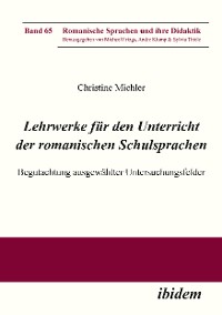 Cover Lehrwerke für den Unterricht der romanischen Schulsprachen