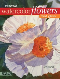 Cover Painting Watercolor Flowers That Glow