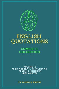 Cover English Quotations Complete Collection: Volume IX
