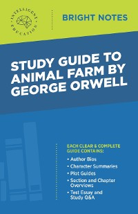 Cover Study Guide to Animal Farm by George Orwell