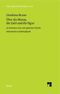 Cover Über die Monas, die Zahl und die Figur