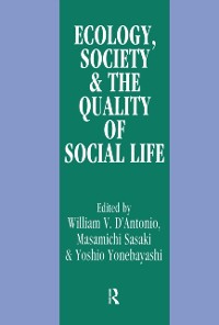 Cover Ecology, World Resources and the Quality of Social Life