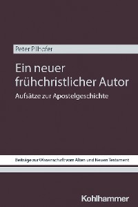 Cover Ein neuer frühchristlicher Autor