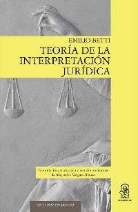 Cover Teoría de la interpretación jurídica