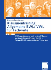 Cover Klausurentraining Allgemeine BWL/ VWL für Fachwirte