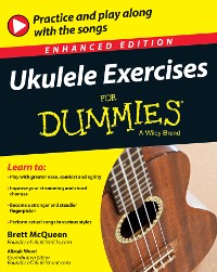 Cover Ukulele Exercises For Dummies, Enhanced Edition
