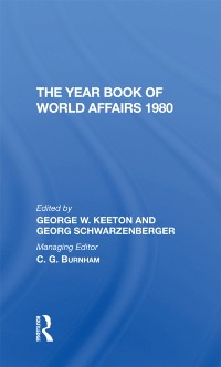 Cover Year Book Of World Affairs, 1980