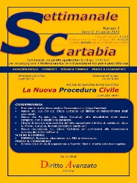 Cover SETTIMANALE CARTABIA n. 3 - Venerdì 21.4.2023