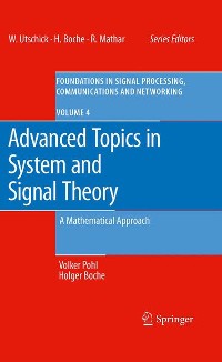 Cover Advanced Topics in System and Signal Theory