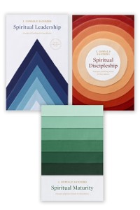 Cover Spiritual Leadership, Spiritual Discipleship, Spiritual Maturity Set of 3 Sanders books