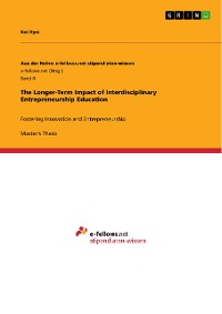 Cover The Longer-Term Impact of Interdisciplinary  Entrepreneurship Education