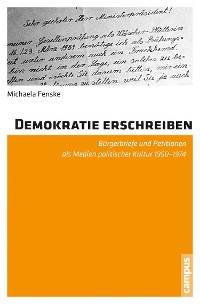 Cover Demokratie erschreiben