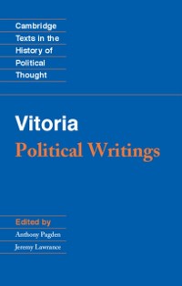 Cover Vitoria: Political Writings
