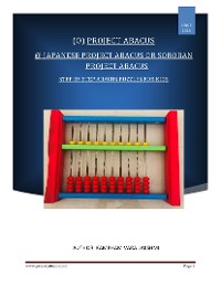 Cover Japanese Project Abacus (or)soroban Project Abacus