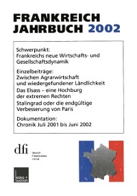 Cover Frankreich-Jahrbuch 2002