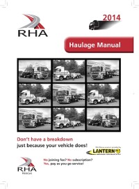 Cover Road Haulage Manual 2014