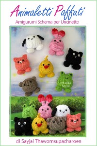 Cover Animaletti paffuti amigurumi schema per uncinetto