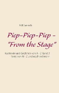 Cover Piep-Piep-Piep - "From the Stage"