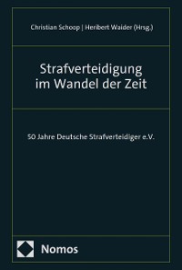 Cover Strafverteidigung im Wandel der Zeit