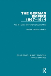 Cover The German Empire 1867-1914