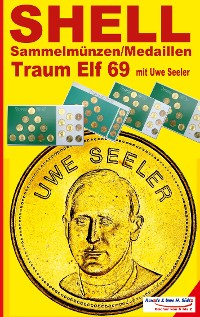 Cover SHELL Sammelmünzen/Medaillen Traum-Elf 1969 mit Uwe Seeler