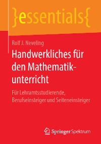Cover Handwerkliches für den Mathematikunterricht