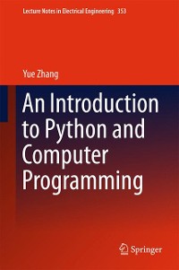 Cover An Introduction to Python and Computer Programming
