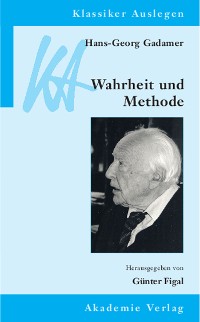Cover Hans-Georg Gadamer: Wahrheit und Methode