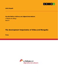 Cover The development trajectories of China and Mongolia