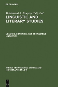 Cover Historical and Comparative Linguistics