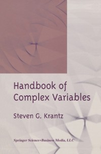 Cover Handbook of Complex Variables