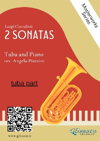 Cover (tuba part) 2 Sonatas by Cherubini - Tuba and Piano