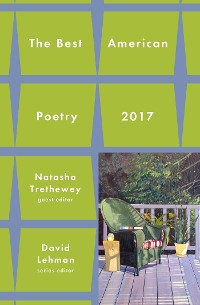 Cover Best American Poetry 2017