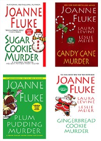Cover Joanne Fluke Christmas Bundle: Sugar Cookie Murder, Candy Cane Murder, Plum Pudding Murder, & Gingerbread Cookie Murder
