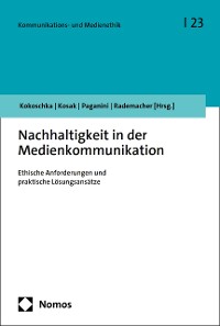 Cover Nachhaltigkeit in der Medienkommunikation