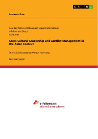 Cover Cross-Cultural Leadership and Conflict Management in the Asian Context