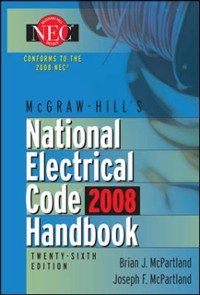 Cover McGraw-Hill National Electrical Code 2008 Handbook, 26th Ed.