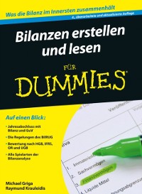 Cover Bilanzen erstellen und lesen für Dummies