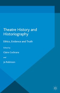 Cover Theatre History and Historiography