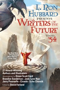 Cover L. Ron Hubbard Presents Writers of the Future Volume 34