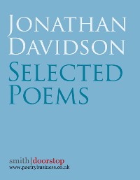 Cover Jonathan Davidson: Selected Poems