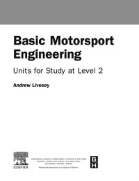 Cover Basic Motorsport Engineering