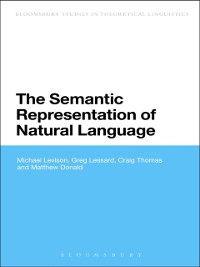 Cover The Semantic Representation of Natural Language