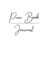 Cover Pure Book Journal