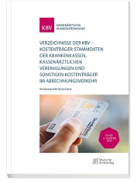 Cover Verzeichnisse der KBV