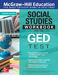 Cover McGraw-Hill Education Social Studies Workbook for the GED Test, Second Edition